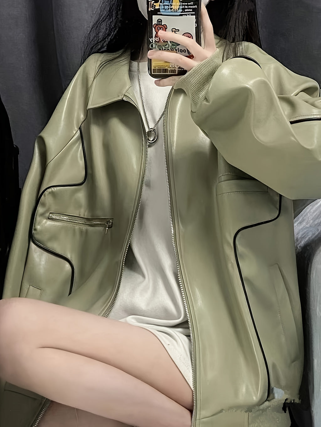 Loose Motorcycle Jacket