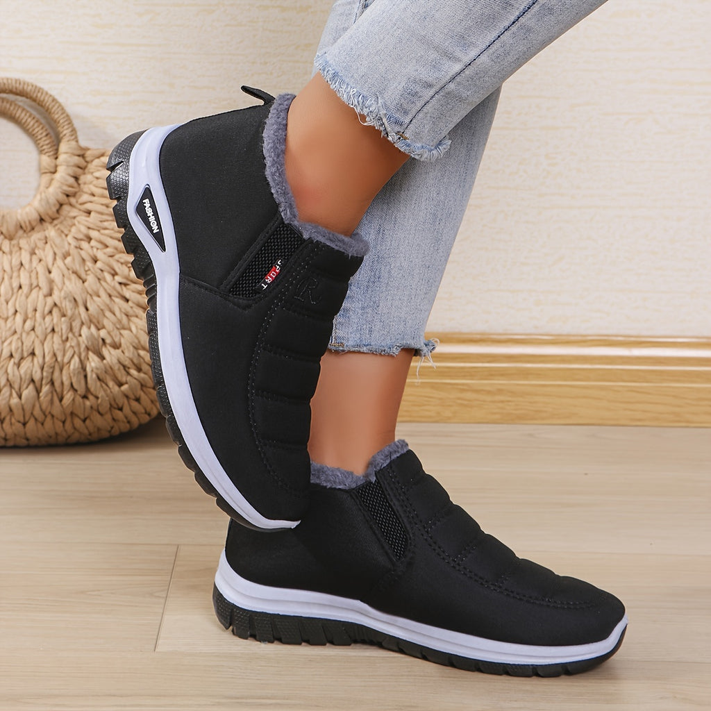 New Winter Women'S Outdoor Waterproof, Slip-Resistant, Soft And Comfortable Insulated Cold-Proof Boots.