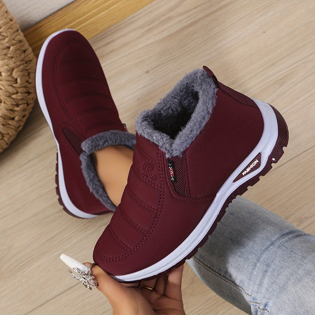 New Winter Women'S Outdoor Waterproof, Slip-Resistant, Soft And Comfortable Insulated Cold-Proof Boots.