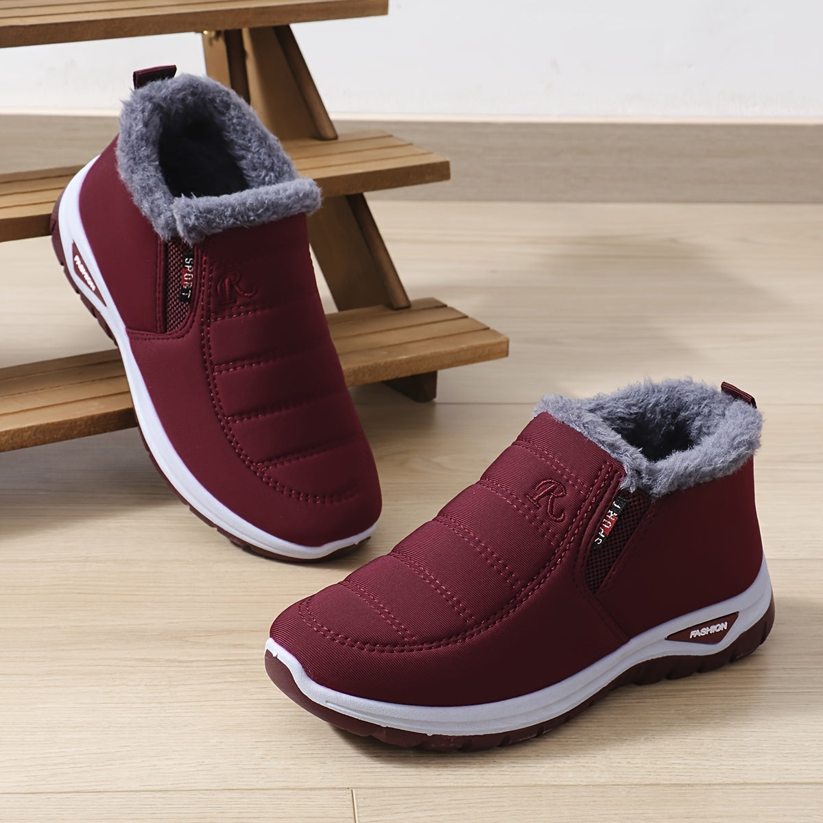 New Winter Women'S Outdoor Waterproof, Slip-Resistant, Soft And Comfortable Insulated Cold-Proof Boots.