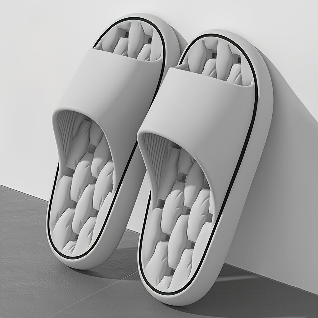 Women'S Soft & Comfortable EVA Slip-On Slippers - Non-Slip, Wear-Resistant, Lightweight Home Slippers with Soft Beige Upper and Ergonomic Design, All-Season Comfort, Non-Slip Footwear | Soft Upper Material | Ergonomic Design, Slippers for Home